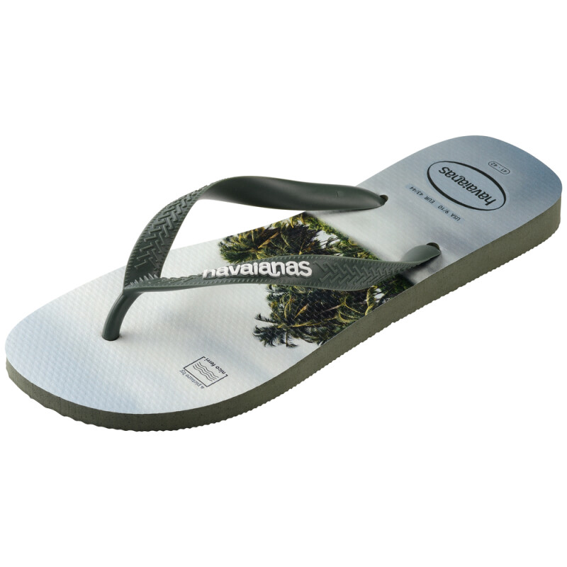 Sandalias Havaianas Top Surfer I Hombre Verde Oliva