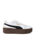 Championes de Mujer Puma Club II Era Platform Blanco - Marrón