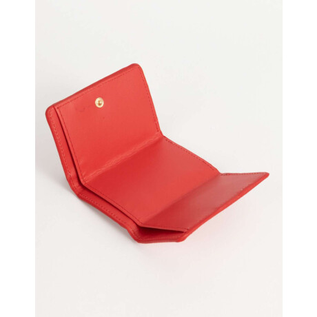 Billetera Solapa Corazón Rosa Claro