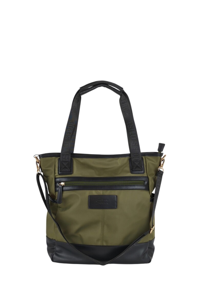 Bolso grande Verde