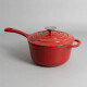 Cacerola Roja Con Mango 20cm Volf Cacerola Roja Con Mango 20cm Volf