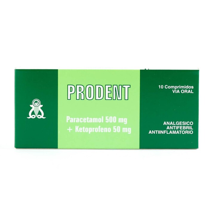 PRODENT CJ X 10 COMPRIMIDOS única