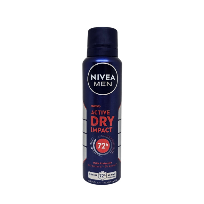 NIVEA DEO SPRAY FOR MEN DRY IMPACT FR. X única