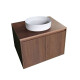 Mueble Pellini En Mdf Y Melamina - Color Madera