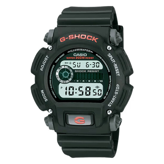 Reloj CASIO G-SHOCK DW9052-1VDR en Resina Negro Esfera 43mm 0