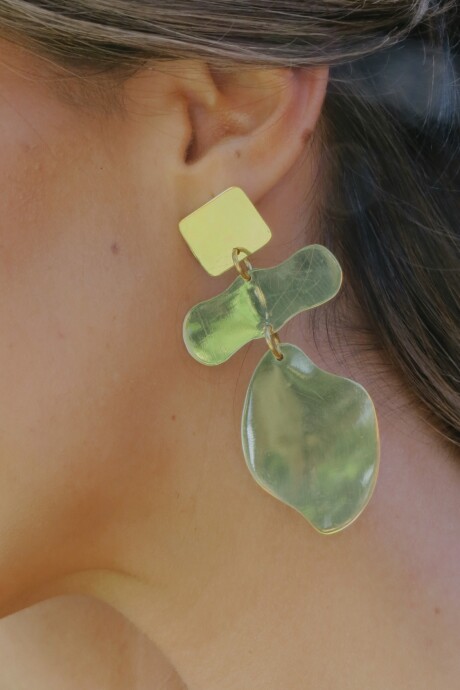 Leaf Earrings Dorado