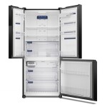 Refrigerador MULTIDOOR Frío Seco 633 Lts Black S/D INVERTER Negro