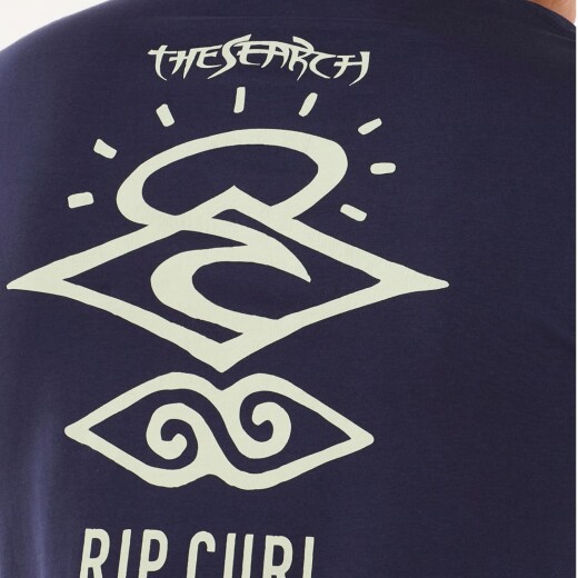 Remera Rip Curl Search Icon- Negra Remera Rip Curl Search Icon- Negra