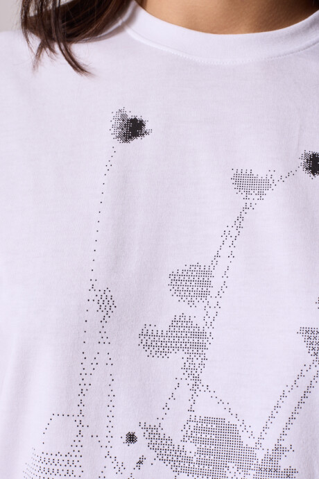 T-SHIRT CRUMI DIXIE Blanco