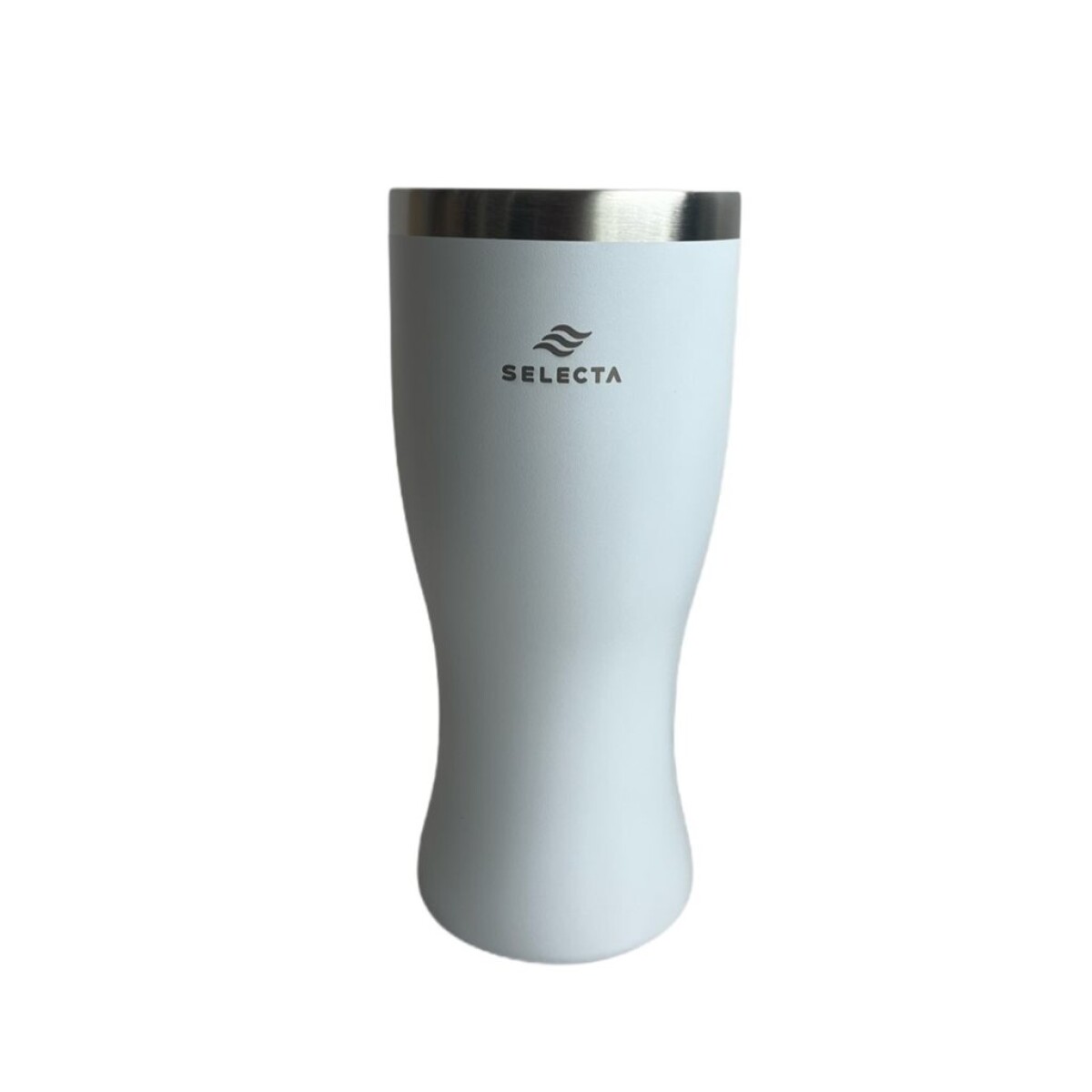 VASO TERMICO DE CERVEZA 480ML BLANCO 