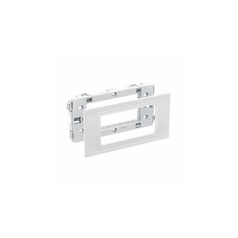 Marco bastidor módulo doble 28 x 73 x 140mm blanco AE4290