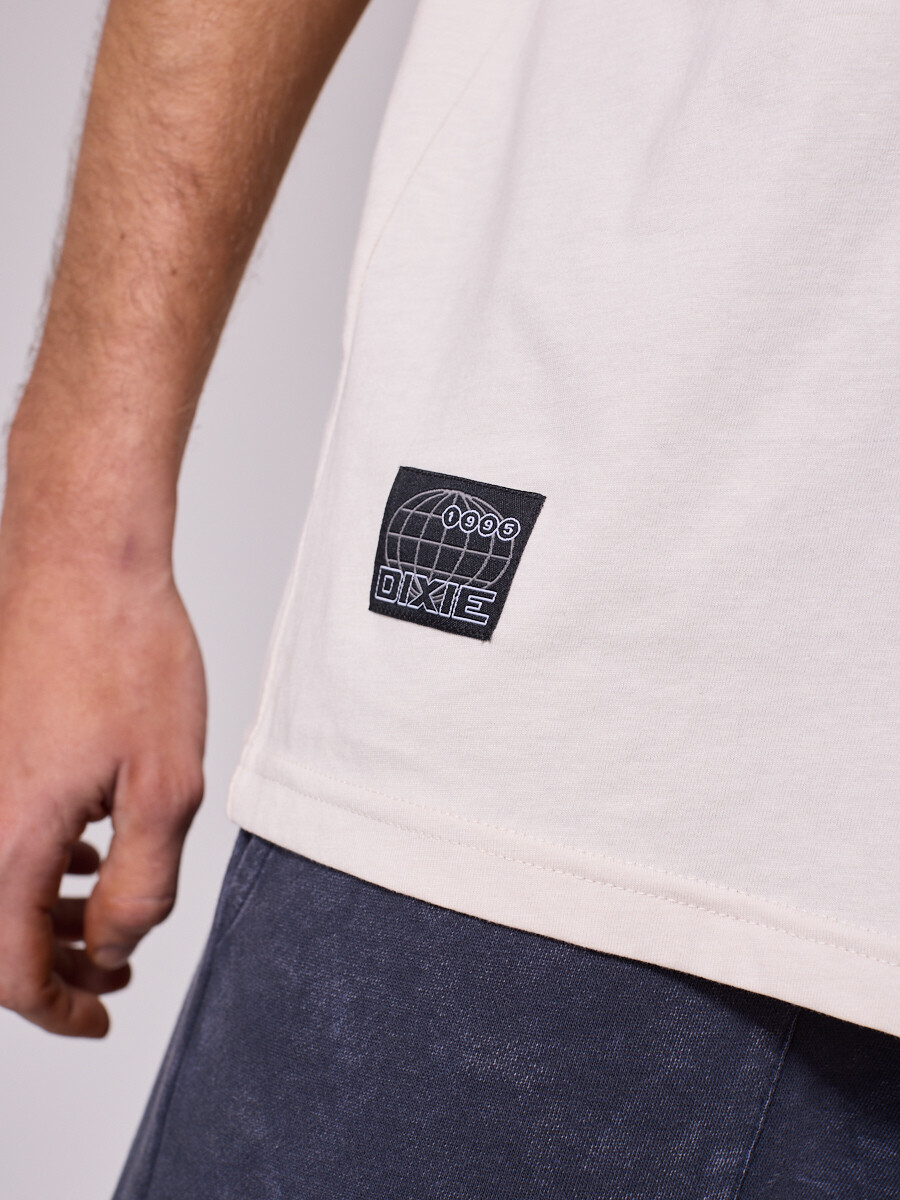 T-SHIRT LAMBRE DIXIE Marfil