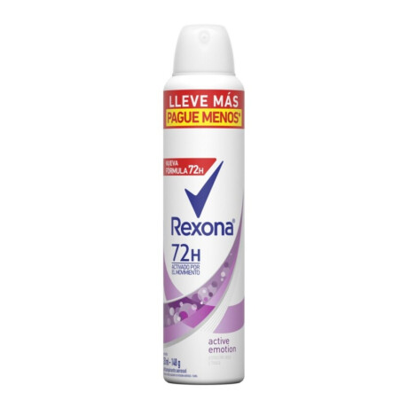 DESODORANTE AEROSOL REXONA 250 ML ACTIVE EMOTION DESODORANTE AEROSOL REXONA 250 ML ACTIVE EMOTION