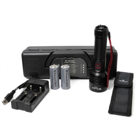 KIT TACTICO LINTERNA/FUNDA/BAT.GAR Y CAJA KIT TACTICO LINTERNA/FUNDA/BAT.GAR Y CAJA