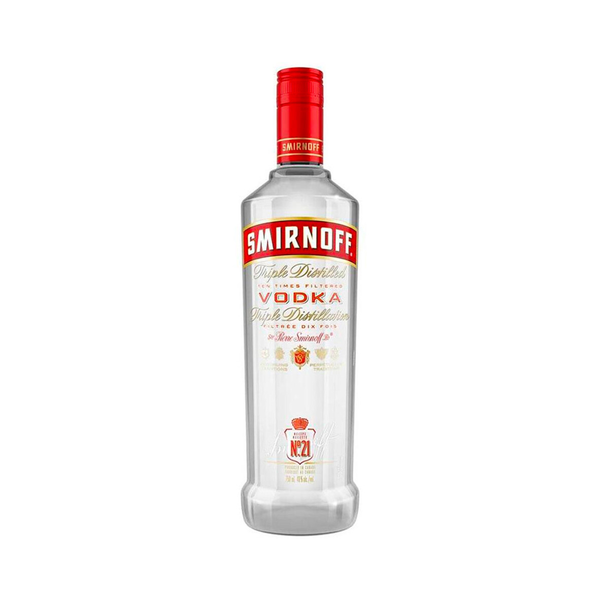 Vodka Smirnoff Red - 750 ml 