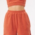 SHORT FELPA TIQUE RUSTY Naranja