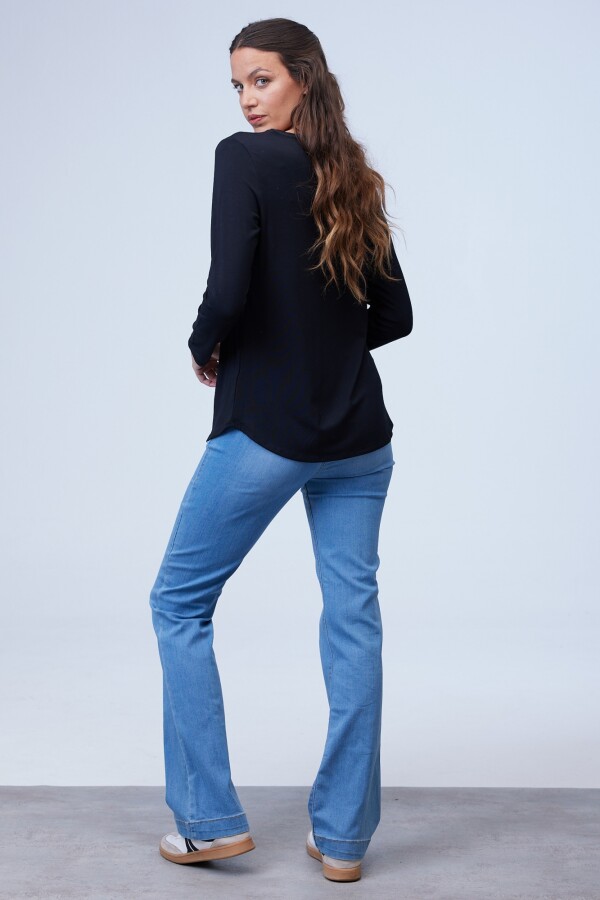 Remera Basica NEGRO