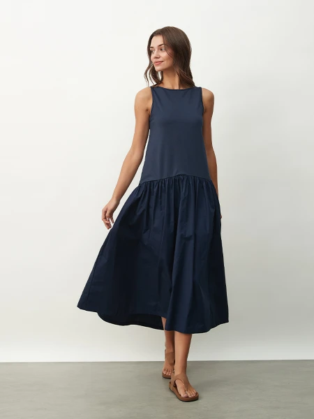 VESTIDO HABANA AZUL