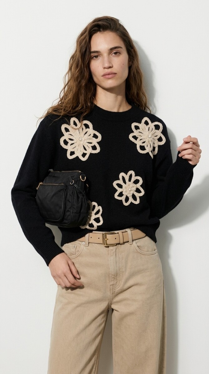 Sweater Lagos - Negro 