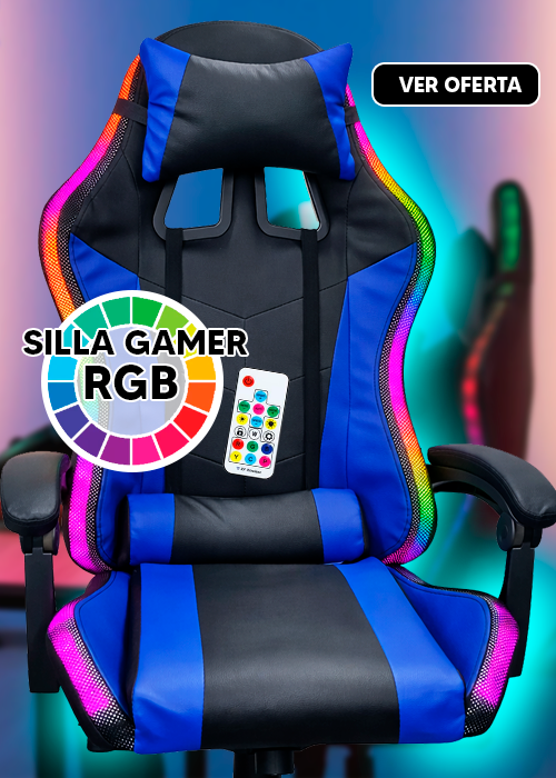 ¡Silla Gamer RGB en oferta!