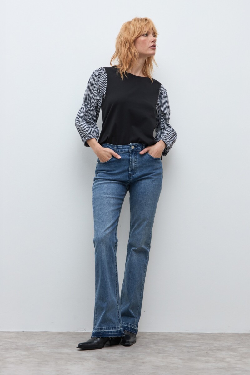 Jean bootcut Liza jean medio