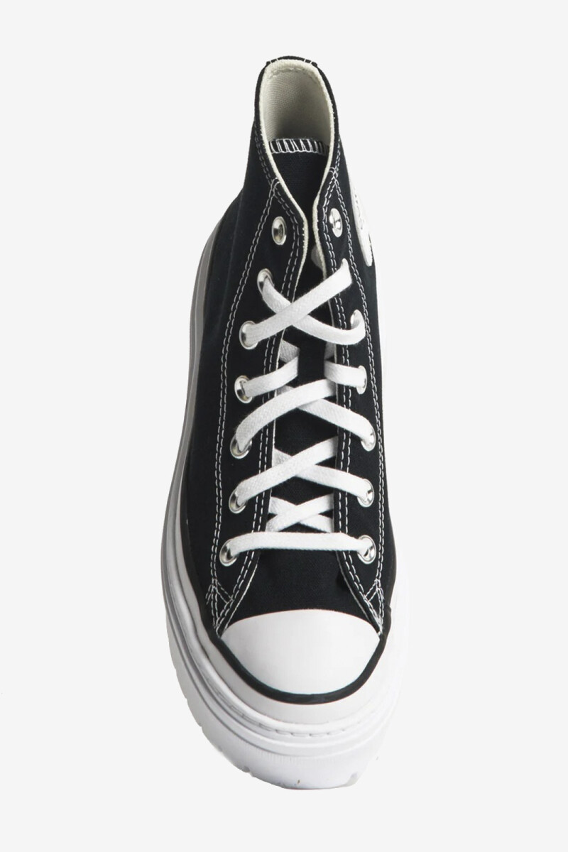 CTAS LUGGED HEEL HI Negro