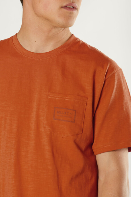 T-SHIRT AITOR RUSTY Naranja