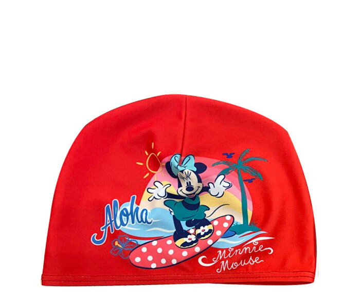 Gorra Natacion Minnie Rojo