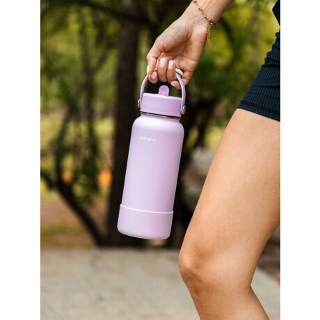 Botella Térmica Con Pico 950Ml. Lila