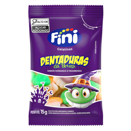GOMITAS FINI DENTADURA BRUJA 15grs DISPLAY 180grs 12 unidades GOMITAS FINI DENTADURA BRUJA 15grs DISPLAY 180grs 12 unidades