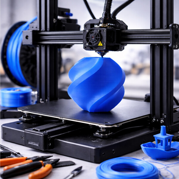 Filamento Para Impresora Bambu Lab Tpu Bobina 1kg AZUL