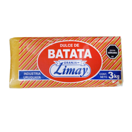 Dulce de Batata RETOÑO (LIMAY) 3KG Dulce de Batata RETOÑO (LIMAY) 3KG
