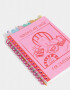 Anotadores Cuadernos y Memos Animalito Cuaderno A5 Con Separadores - Combinacion Multicolor