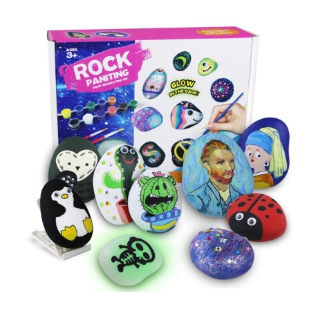 Kit de Pintura para Rocas con Accesorios 001