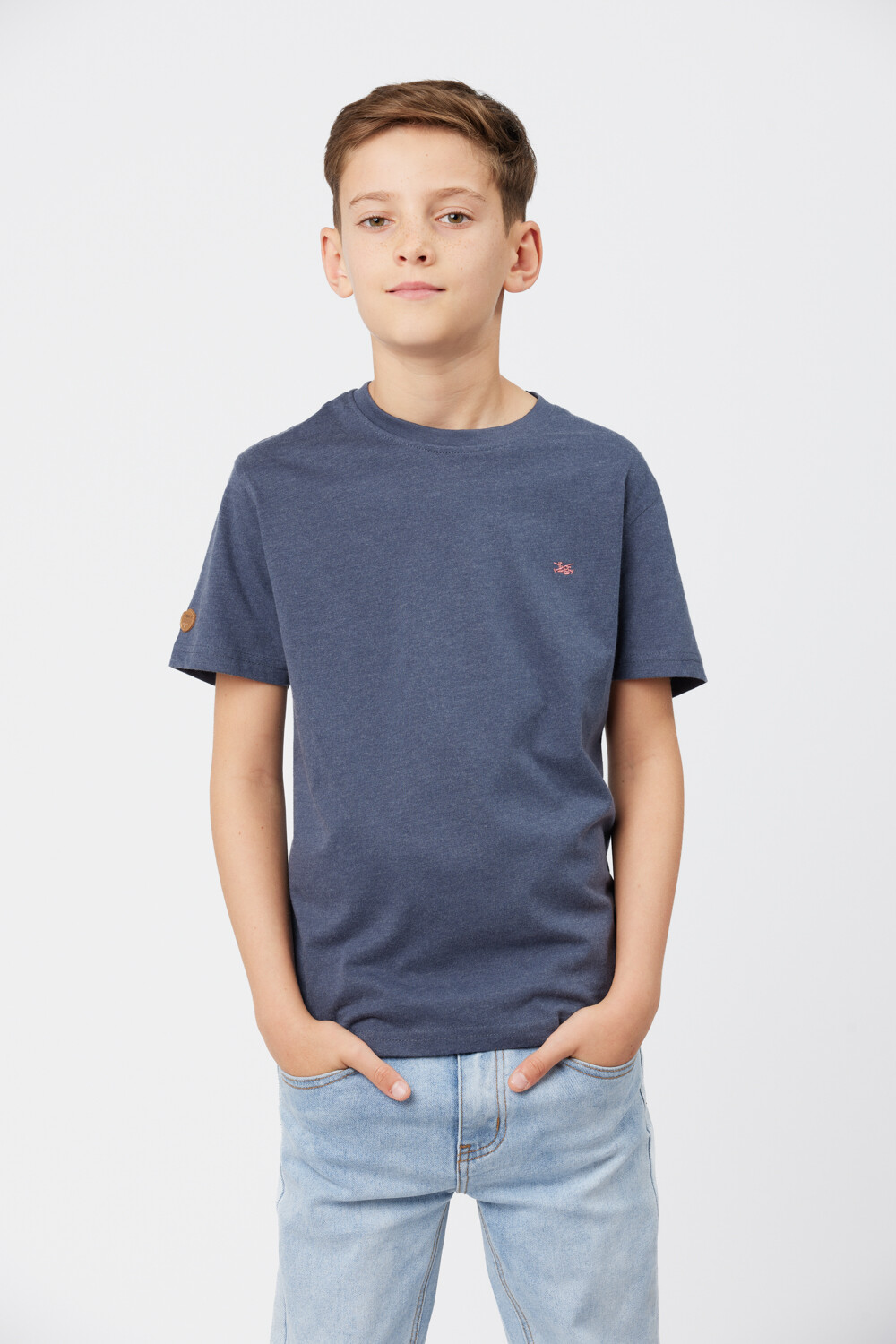 REMERA BÁSICA DE ALGODÓN Denim