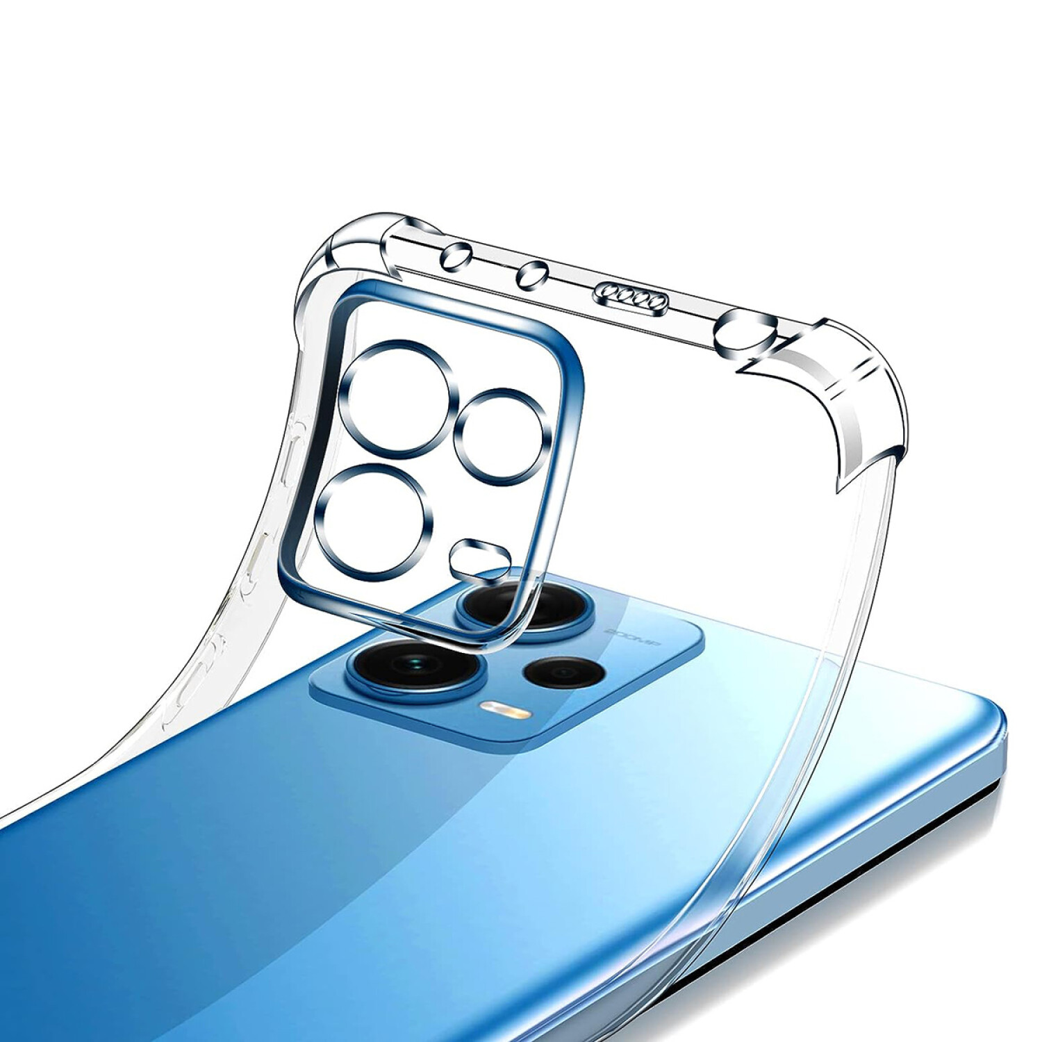 Funda Teléfono Silicona Tpu Transparente Xiaomi Redmi Note 8