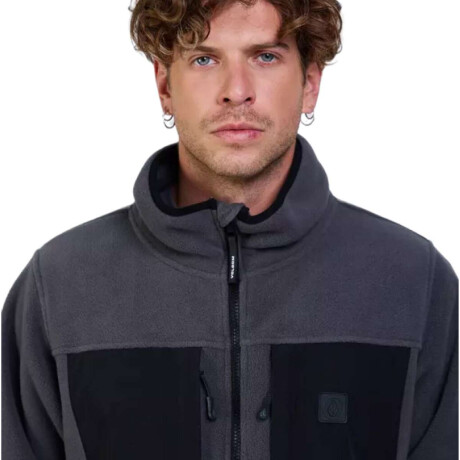 Campera Volcom Abg Noise Gris