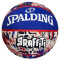 Pelota Spalding Grafitte Azul - Blanco - Rojo