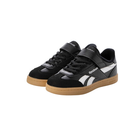 Championes Reebok Smash Edge Elastic Top Strap de niño Black White