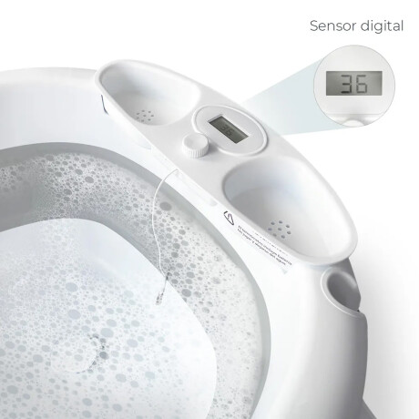 Bañera Plegable Carestino Hawaii con Reductor y Display 50L Rosa