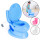 Inodoro Water Pelela C/ Sonido Dolu Producto Europeo! Celeste