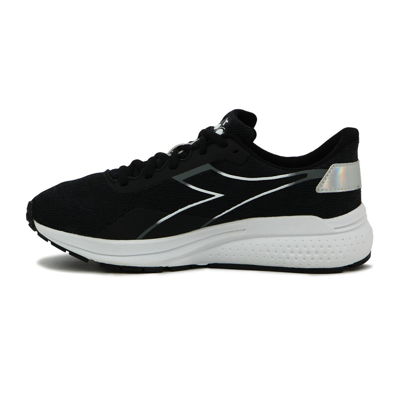 Diadora Champion Running Mujer Active PASSO 2 W Negro-Blanco