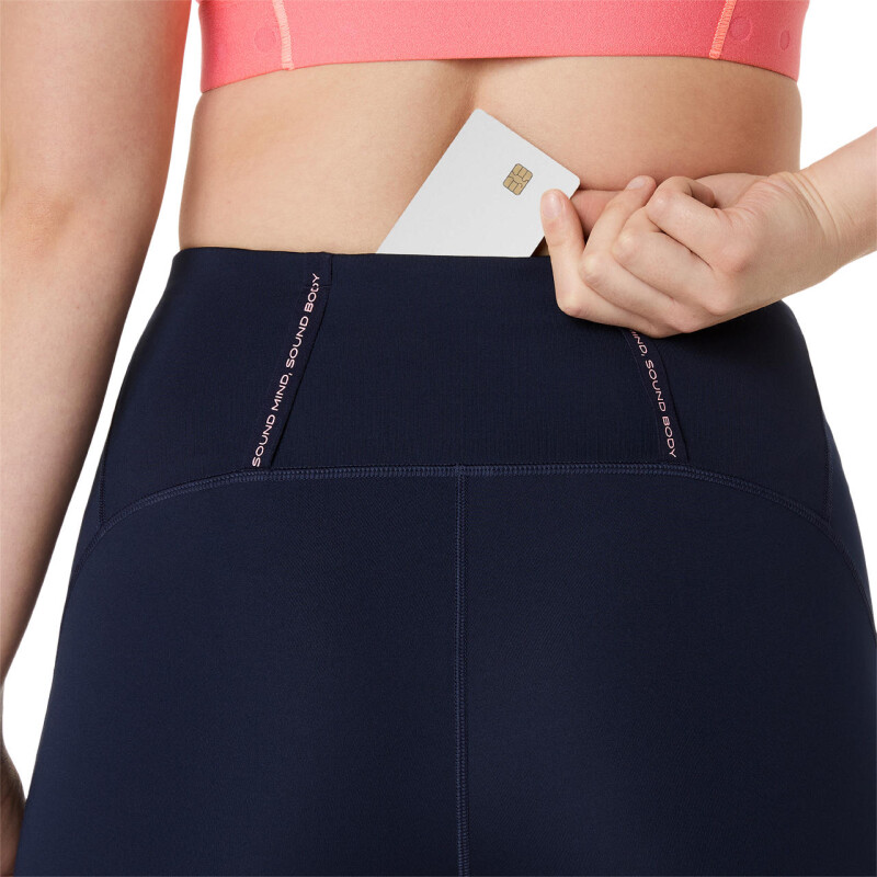 Bikers Running Road High Waist 8In Sprinter Mujer Midnight