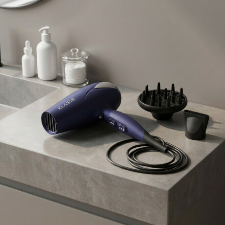 Secador De Cabello Klasse 2100w Con Boquilla Y Difusor Secador De Cabello Klasse 2100w Con Boquilla Y Difusor
