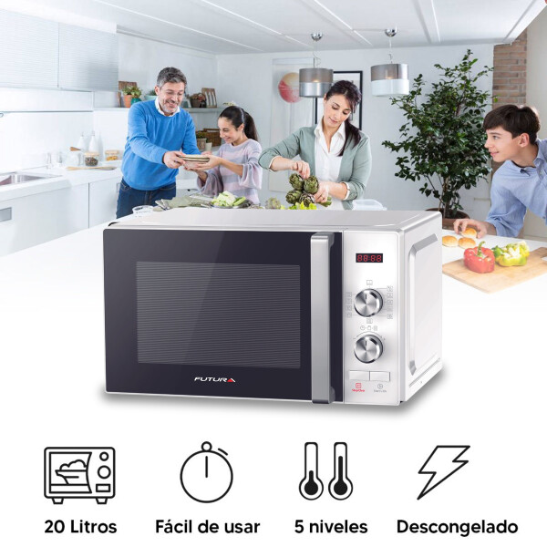 Microondas Futura Fut-mw20dw MICROONDAS FUTURA 20LTS FUT-MW20DW BLANC