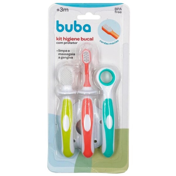 Set dental cepillos denticion BUBA Set dental cepillos denticion BUBA