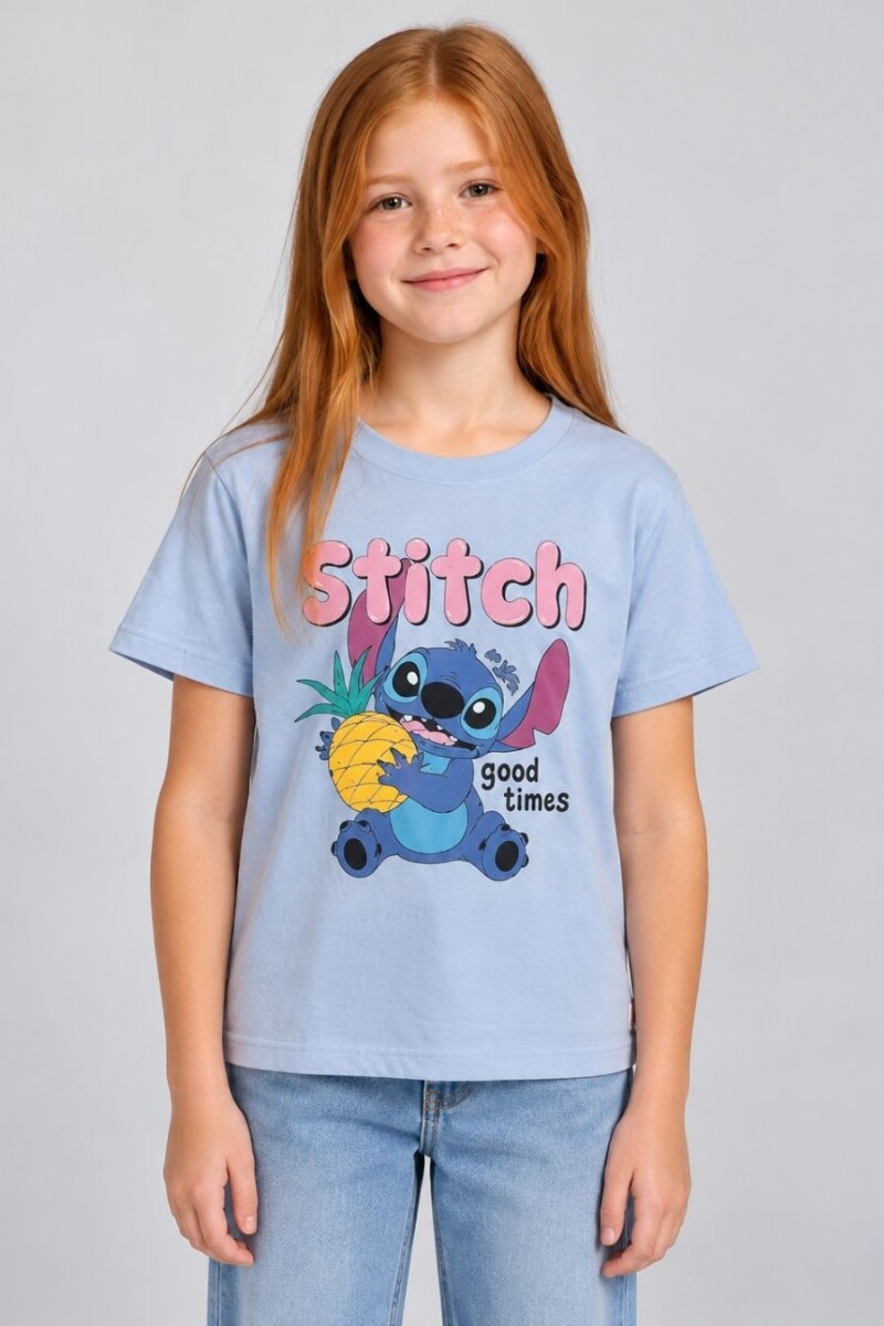 T-SHIRT N. SAILS 3445 NIÑA stitch - CELESTE 