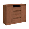 Cómoda Noble 4 Cajones 2 Puertas Macadamia Cómoda Noble 4 Cajones 2 Puertas Macadamia
