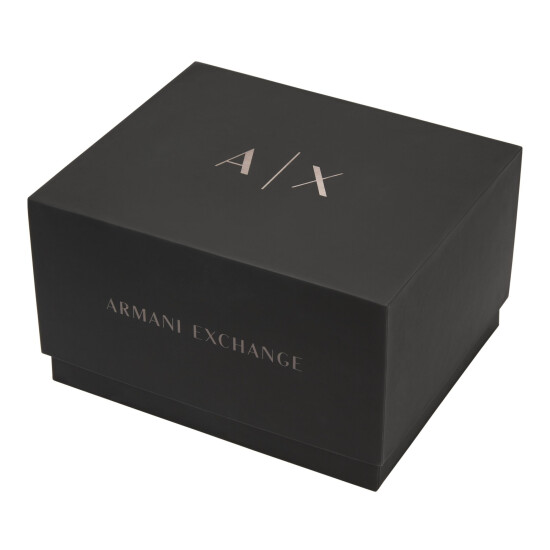 Reloj Armani Exchange Banks Cuero Negro AX7147SET 0