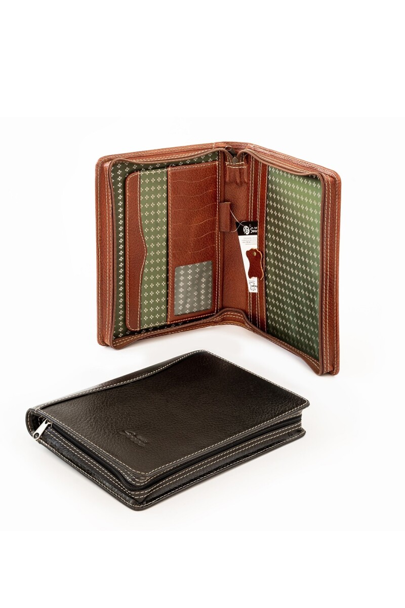 Dosier de Cuero Genuino, Indispensable para Profesionales Modernos. Dosier de Cuero Genuino, Indispensable para Profesionales Modernos.